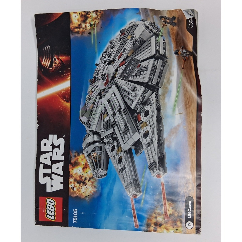 LEGO Star Wars Millennium Falcon Instruction Manual Only Set 75105 Force Awakens